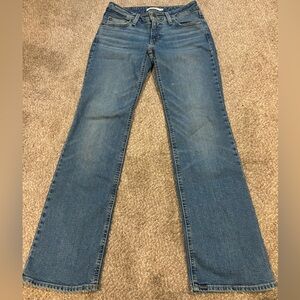 Levi Strauss Superlow Bootcut Jean light wash size 26 Women